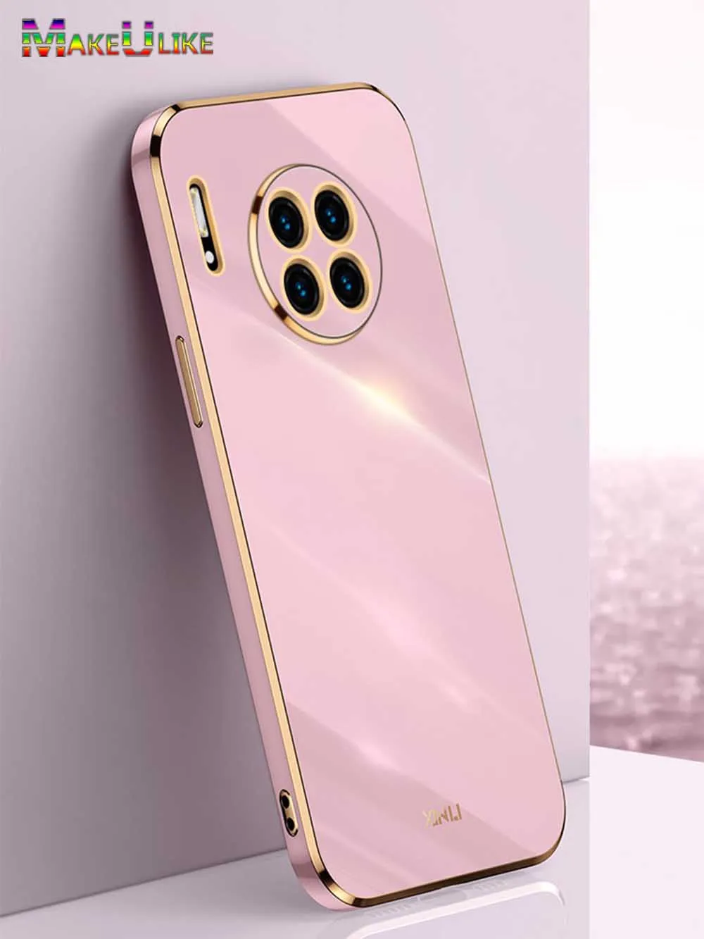 

Soft Case for Huawei Mate 30 Pro Case Plating Frame Silicone Slim Shockproof Cover for Mate 10 20 30 40 50 Pro Mate30 30Pro Case
