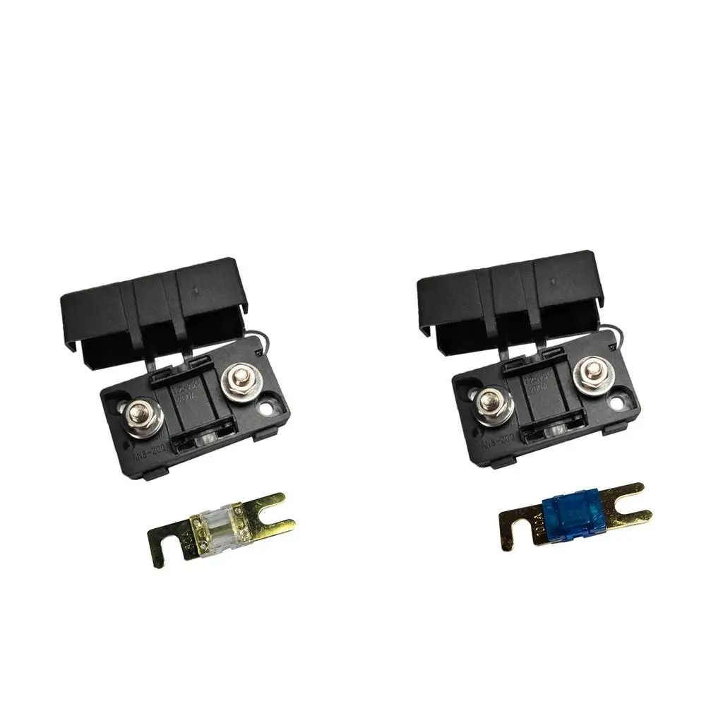 Сверхмощный держатель предохранителя ANS Midi небьющаяся база для RV Car 80A + 100A |