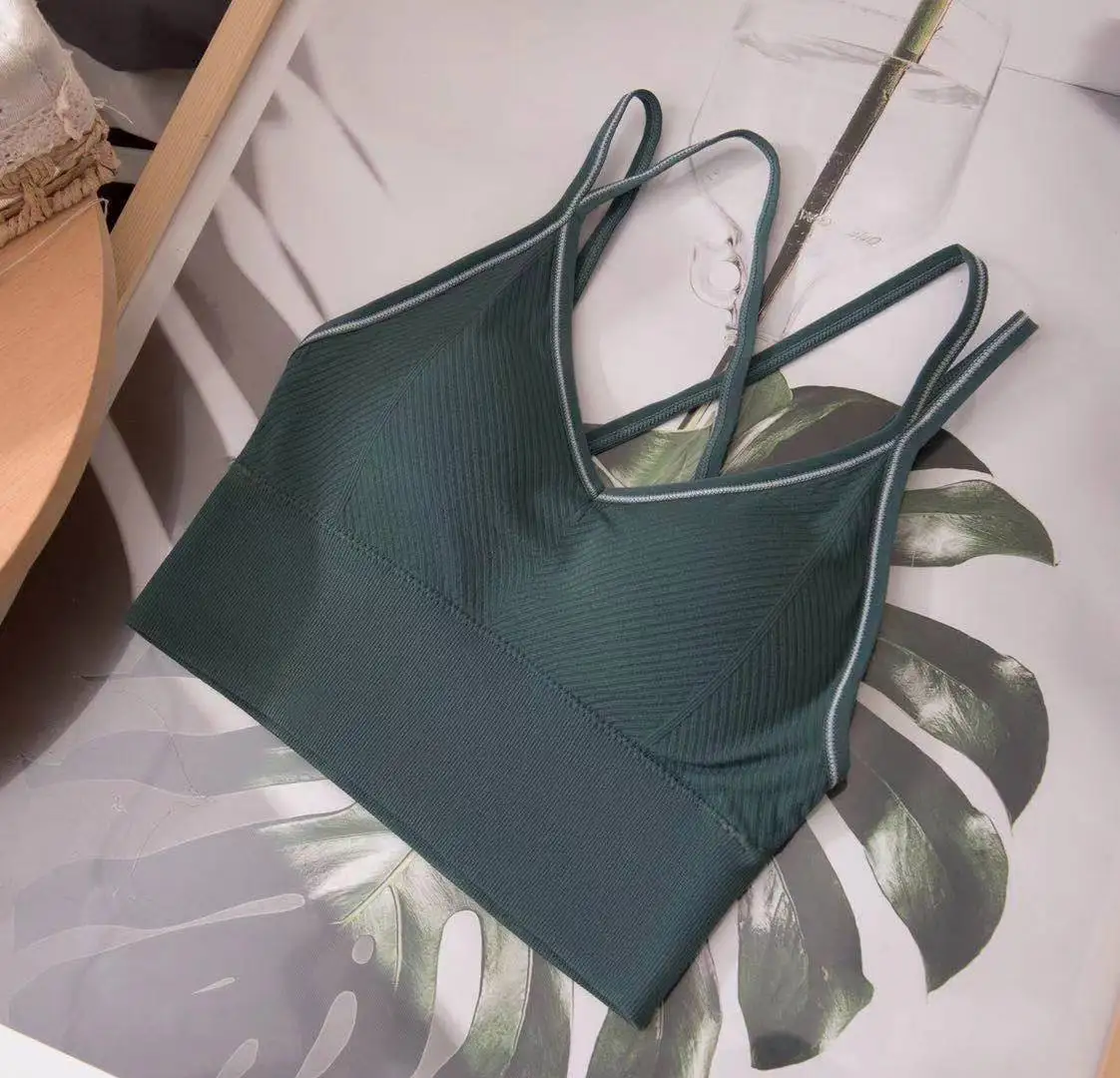 Женское хлопковое нижнее белье топы-трубы сексуальный однотонный топ модный