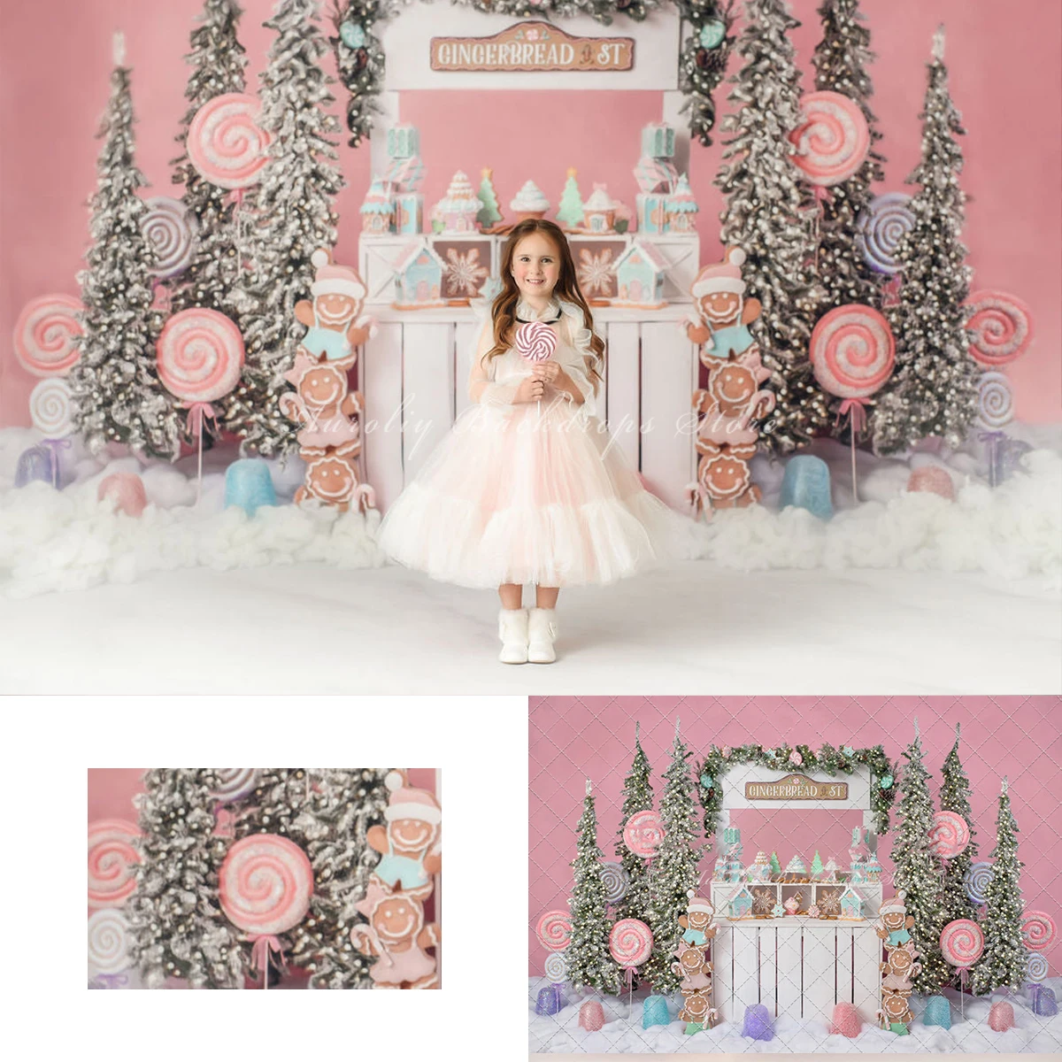 Фон-подставка с сахарной сливой для детей и взрослых реквизит фотосъемки детская