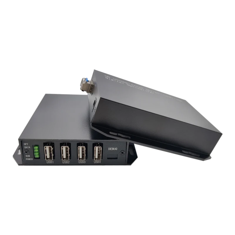 USB Fiber Optic Extender Full HD Uncompressed Digital Video Transceiver Compatible with USB 2.0 LC SFP Single Mode Bidirectional enlarge