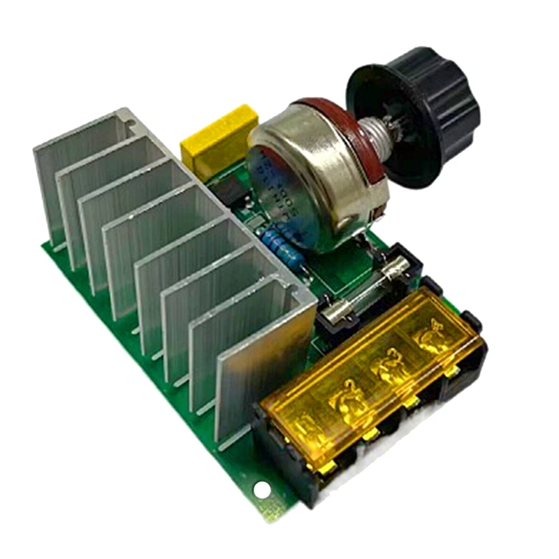 

4000W AC Voltage Regulator 220V Motor Speed Control Brushless Electronic Thyristor Dimmer Temperature Control Switch