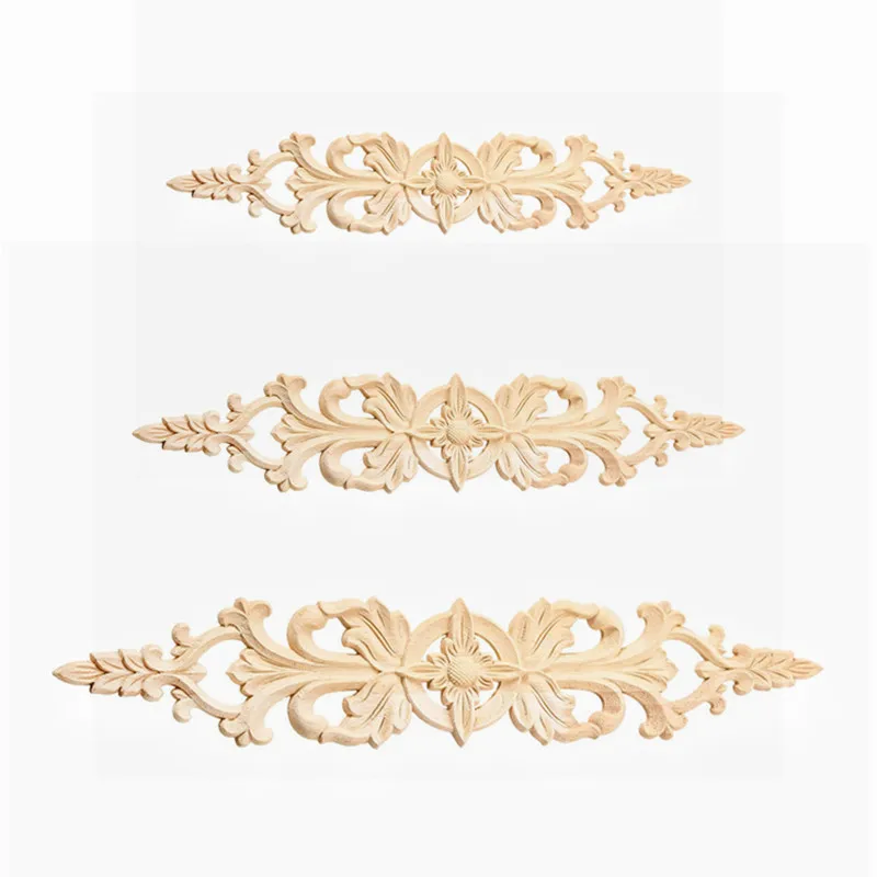 

1 шт., деревянная резная аппликация для мебели