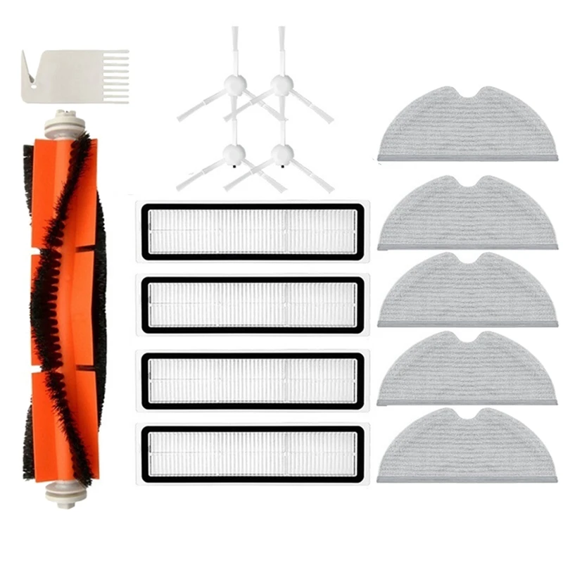 

Main Brush Side Brush HEPA Filter Mop Cloth For Dreame D9 L10 PRO Robotic Vacuum Cleaner Replacement Accessories