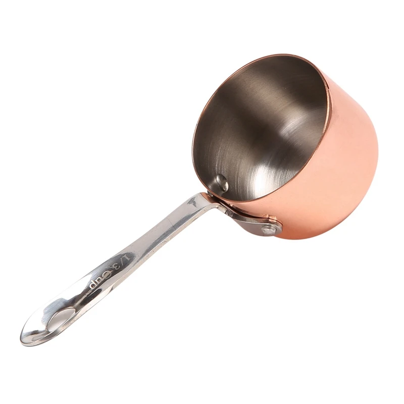 

6X медная чашка для соуса, чашка для молока, чашка для соуса для картофеля фри, особая медная чашка для западного ресторана, 3,8 см