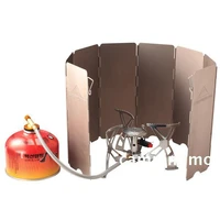 outdoor camping stove wind version windproof version stove accessories large 10 pieces of bronze oxidation aluminum equipment