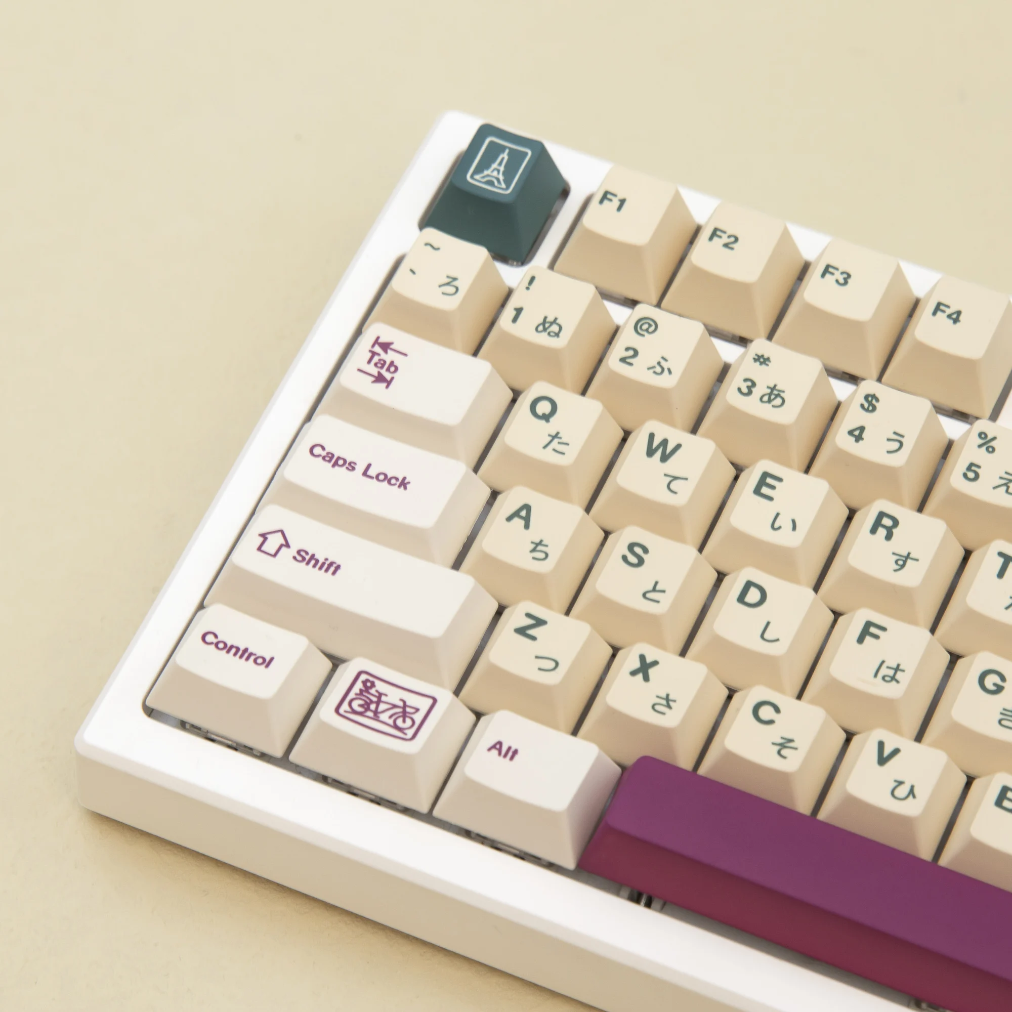 

1 Set BPT Keycap GMK Florist Keycaps Cherry Profile Dye Sublimation Japanese Keycaps For MX Switch GK61 GK64 Mechanical Keyboard