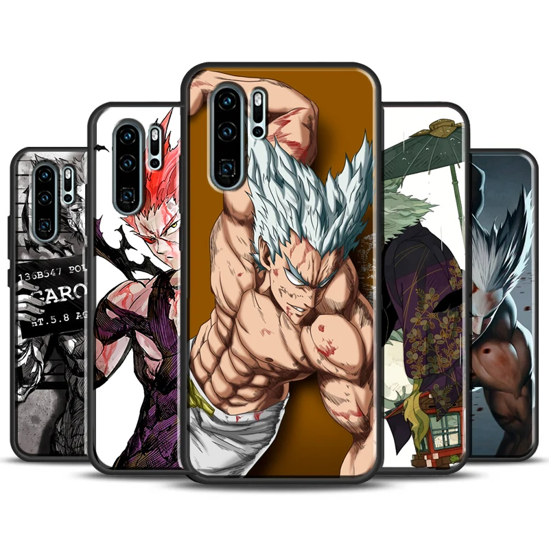 Чехол Garou One Punch Man для Honor 50, чехол для Huawei P20 Lite P40 P30 Pro Nova 9 5T P Smart 2021 8X 9X 10i, чехол