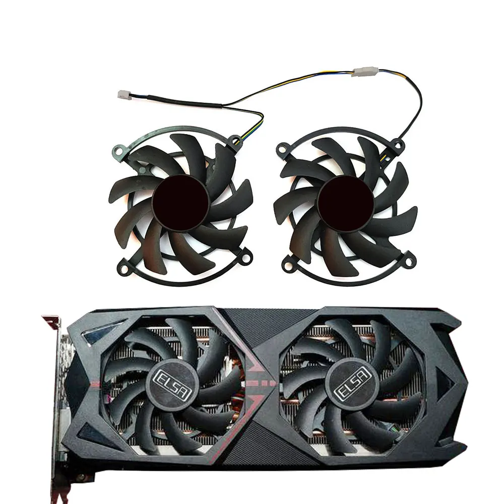 2 шт./партия, кулер для видеокарты, 82 мм, 12 В