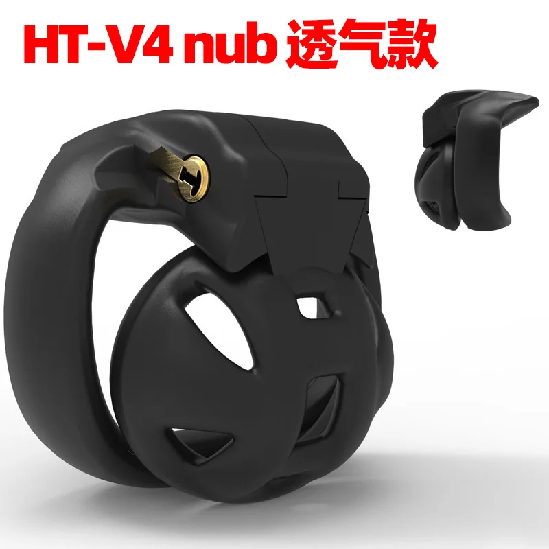 

HT Cobra Mini nub breathable air chastity lock V4 male resin chastity device CB adult products