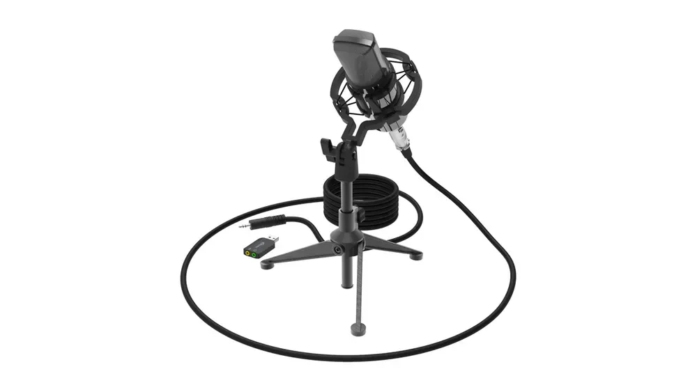 

Микрофон студийный Ritmix Микрофон Ritmix RDM-160, черный