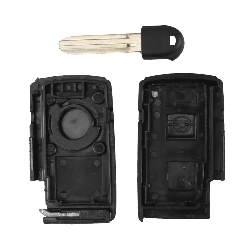 KEYYOU Free Shipping Case Key Shell Housing Fob For Toyota 2004 2005 2006 2007 2008 2009 Corolla Verso Camry 2 Buttons Smart Key images - 6