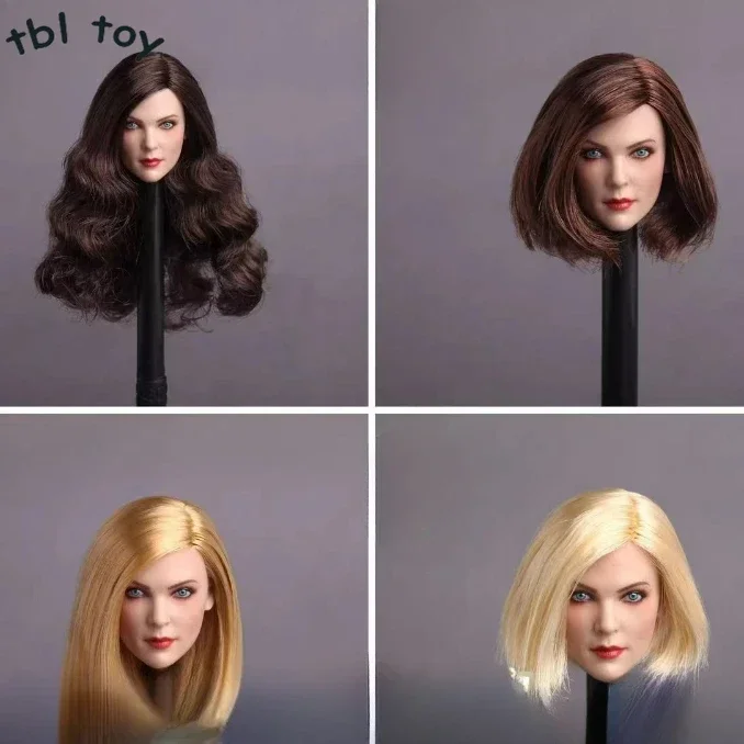 GACTOYS масштаб 1/6 женский солдат голова Лепка GC006 девушка Suntan для 12 дюймовых