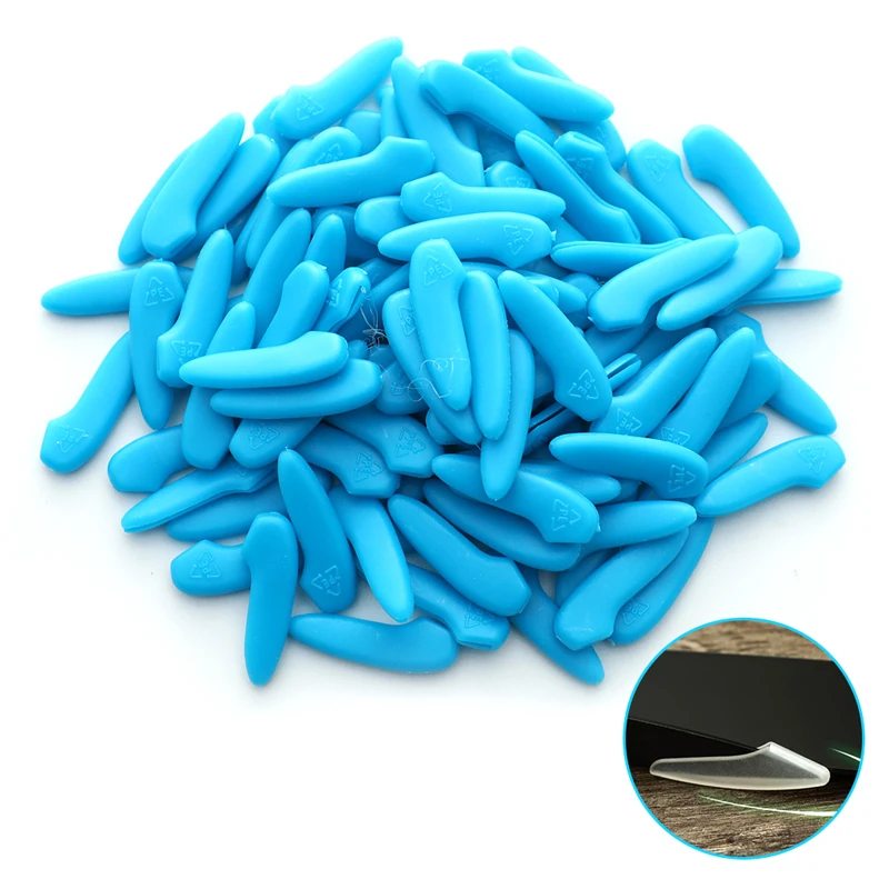 

100pcs Kitchen Knives Tip Cover Knife Point Gags Practical Jokes Protective Cover Extended Knife Plastic Knives Tips Clear Case