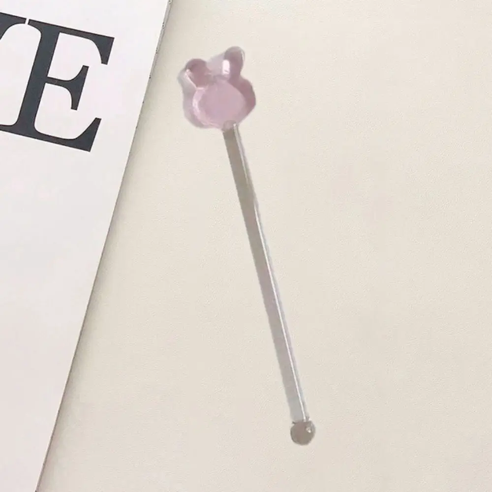 Модная стеклянная десертная палочка с мультяшными лунами и звездами Нежная