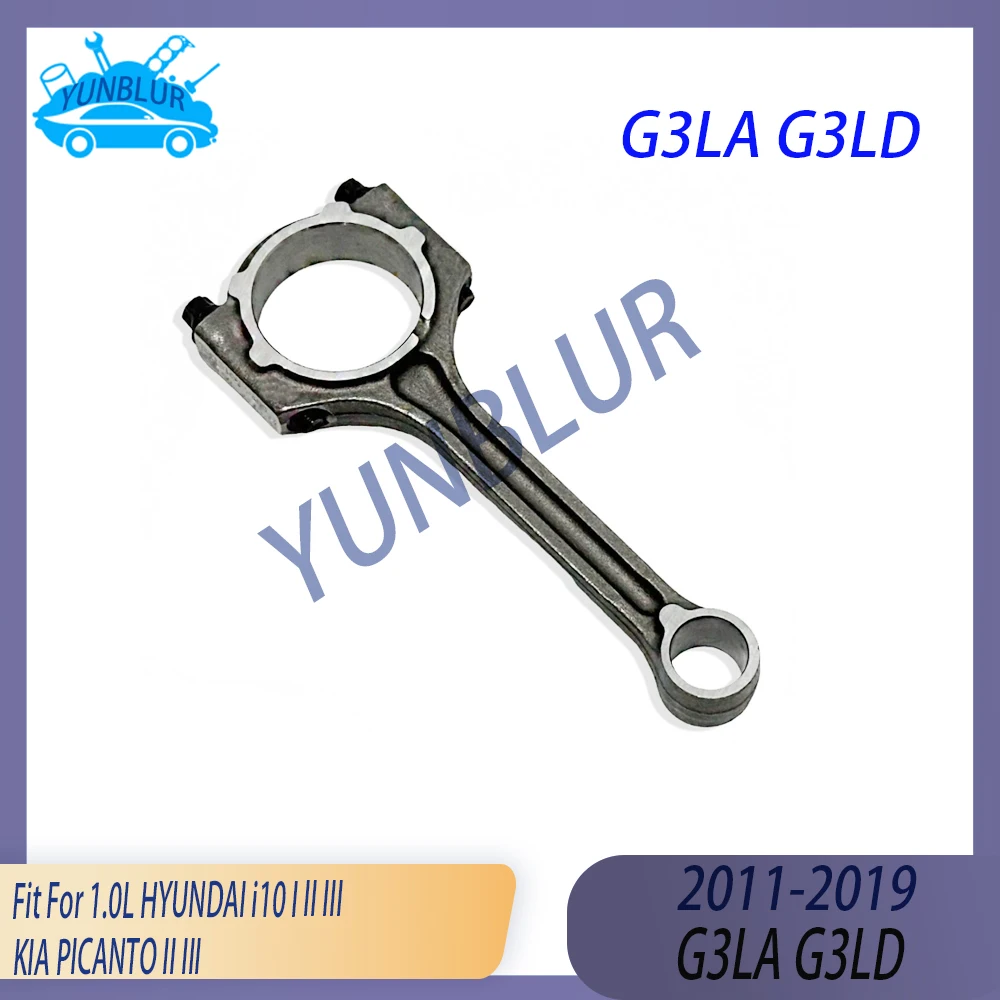 Фото 1 шт. Шатун двигателя для 1.0 L G3LA G3LD GAS 11-18 для HYUNDAI i10 I II III KIA PICANTO II III 23510-04040 №1