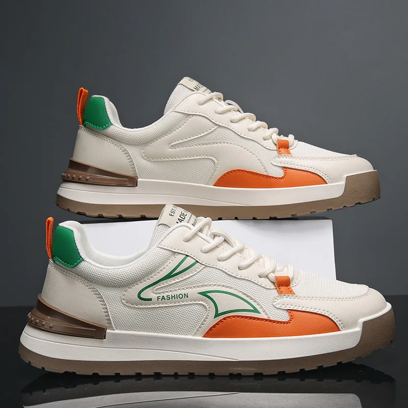 

Мужские повседневные модные спортивные туфли, мужские кроссовки, новинка весны 2023, Мягкая сетчатая дышащая Спортивная обувь для бега, Мужская обувь для ходьбы и бега