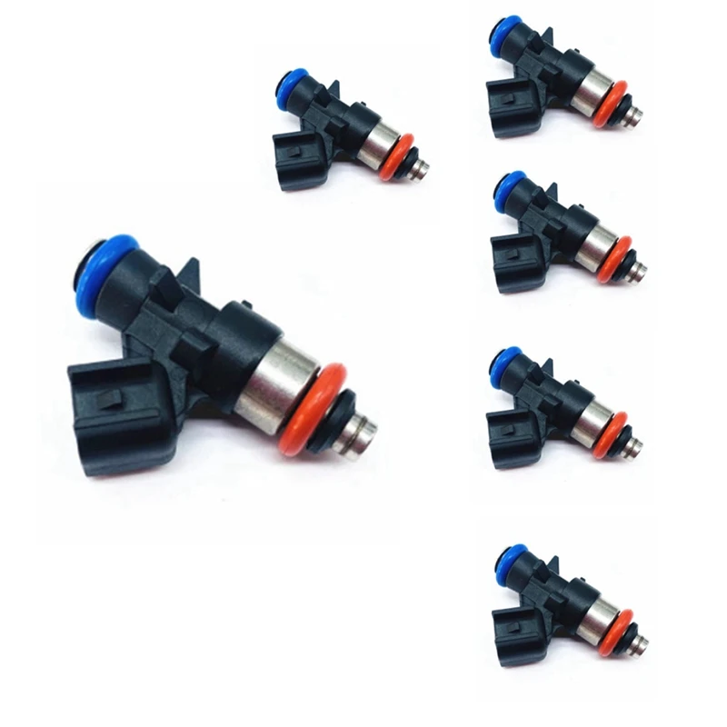 

6X Fuel Injector Nozzle For Dodge For Chrysler For Jeep Cherokee 3.2L-V6 0280158313 4627794AA
