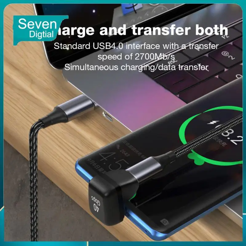 

Usb-c Male To Usb-c Female Charging Adapters Fast Charging Multifunctional Data Sync Converter 8k@60hz Type C Data Adapter 100w