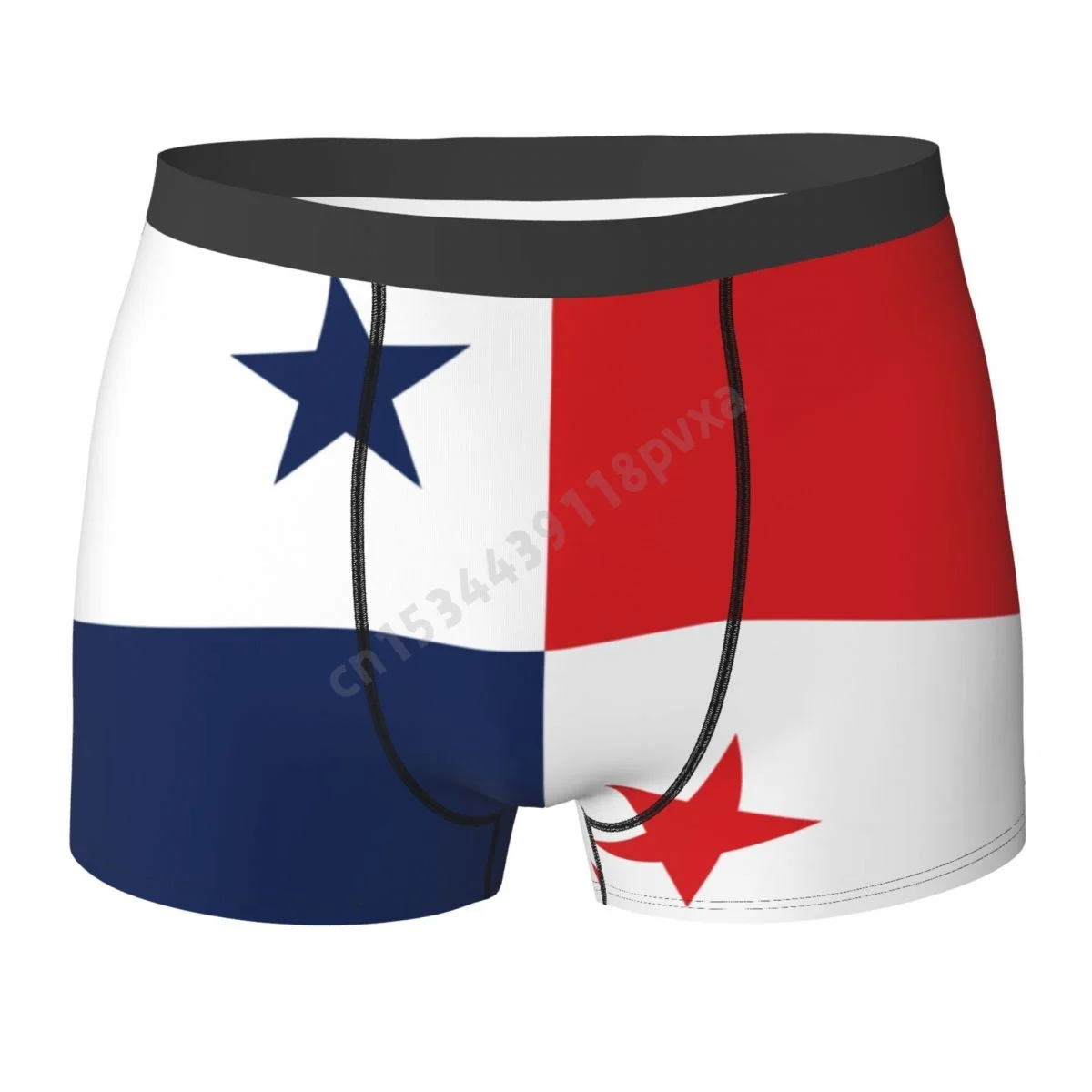 

Трусы-боксеры мужские с флагом Панамы, шорты из полиэстера, нижнее белье для мальчиков, большие размеры