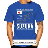 suzuka circuit tee race track japan import jdm impreza evo skyline 2018 new arrival t shirt casual men nerd t shirts 016560