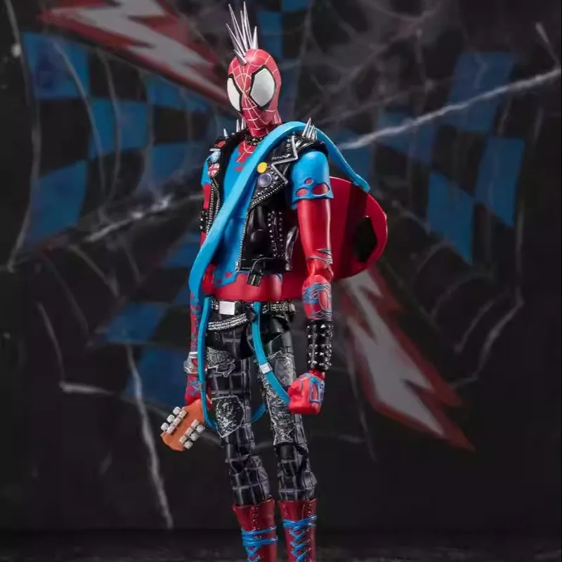 Фигурка Bandai S.H.Figuarts Spider Punk Man: Across The Verse Marvel Декор комнаты Коллекционная модель