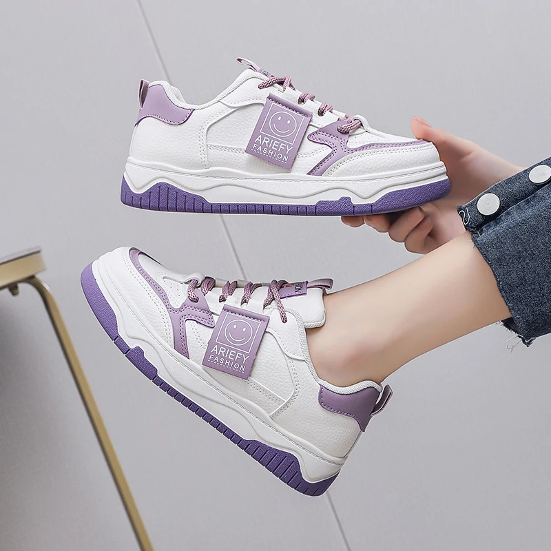 

Женские кроссовки с вулканизированной подошвой Fujeak, повседневная износостойкая обувь для прогулок, без застежки, большие размеры