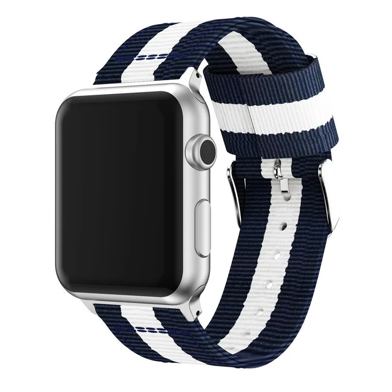 Split nylon woven bracelet, 22mm, suitable for Apple 234567