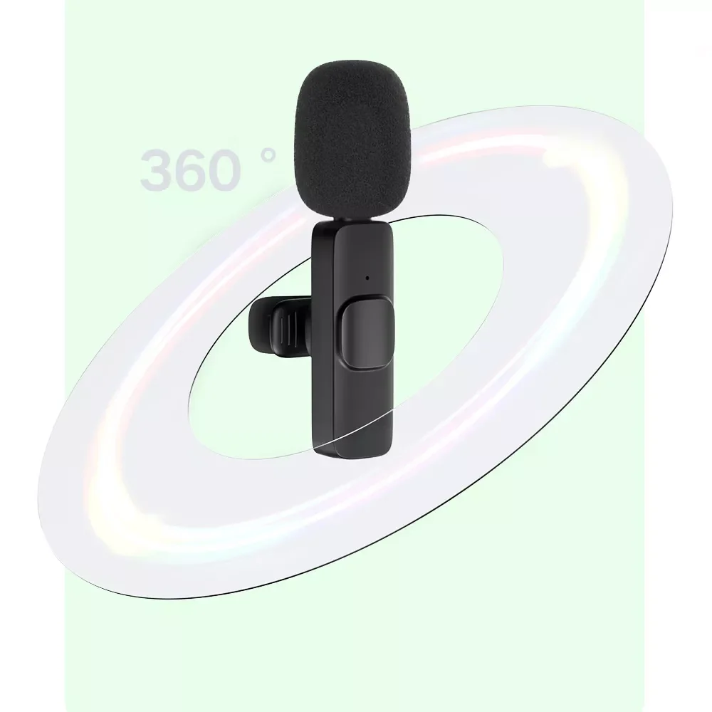 

Wireless Lapel Lavalier Microphone PC for Android Phone Camera Mic Portable External Buttonhole Microphones For IPhone Laptop Ga