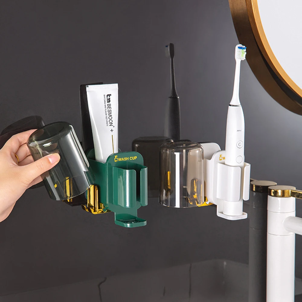 

Настенный стеллаж для зубных щёток и зубных щеток