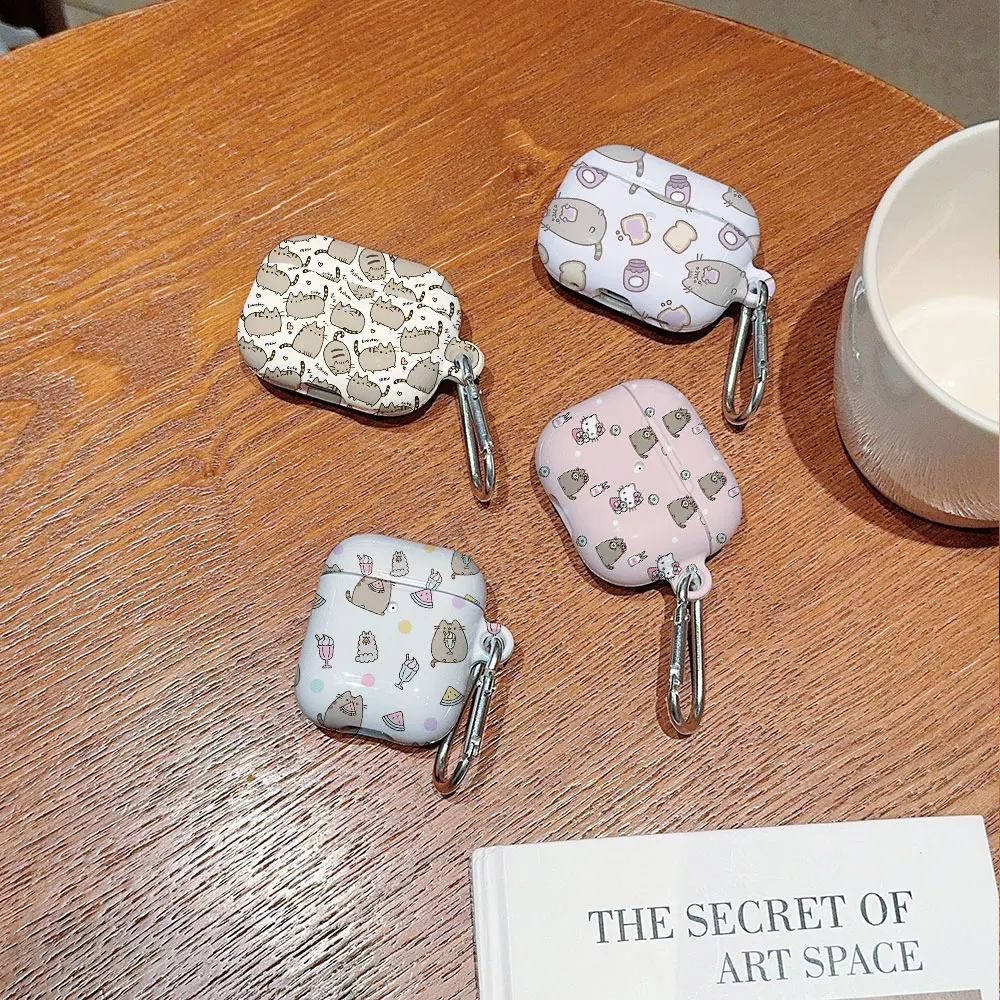 Противоударный защитный глянцевый HD жесткий чехол для наушников из мультяшного