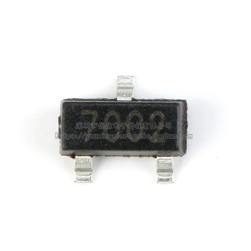 

20 шт./лот SMD 2N7002 SOT-23 МОП-транзистор 0,115a 60 в/N канал полевой транзистор 7002