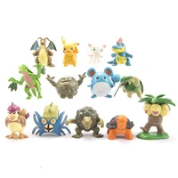 takara tomy 13pcsset pikachu doll toys action figure pokemon figures collections for children