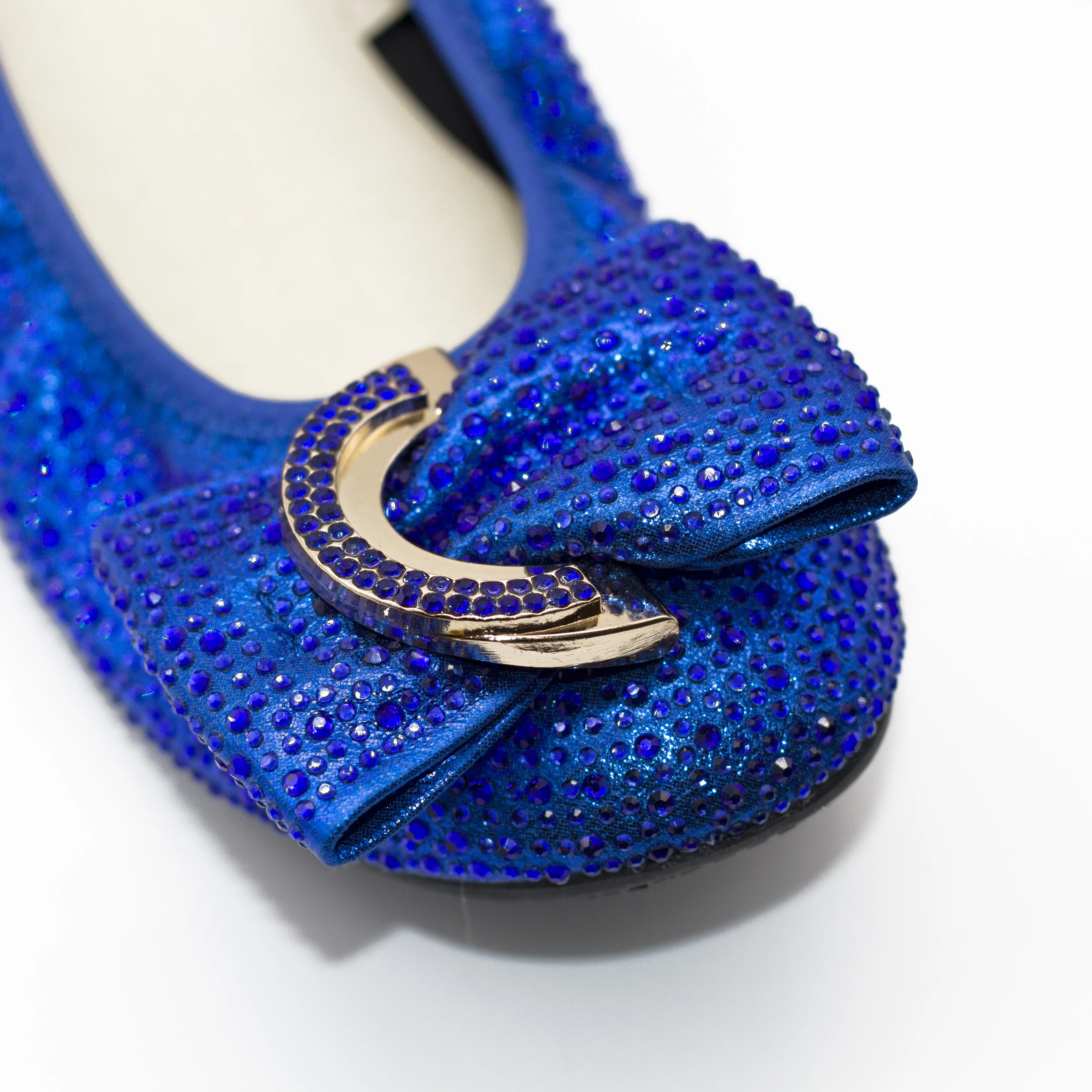 Royal Blue Comfortable Ballet Flats 2022 Plus Size 43 44 45 Wedding Party Dress Flats Dressy Shoes for Lady Women's Comfy Flats