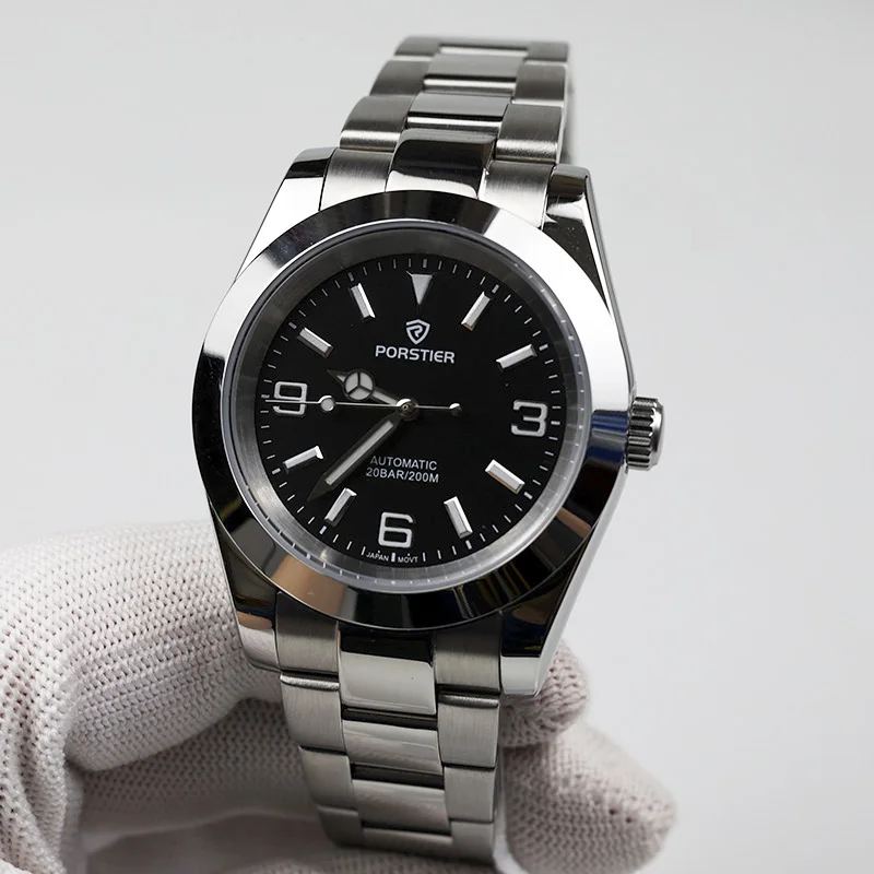 Men's NH35A movement Good Quality Watch Stainless Steel 36/39MM Automatic Mechanical Watches Sapphire Glass Stainless Steel 904L