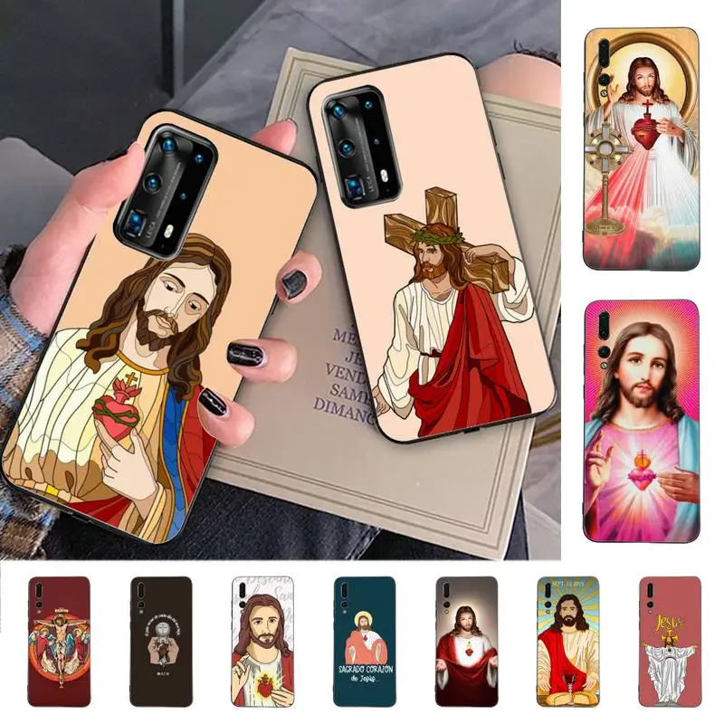 

YNDFCNB Jesus Christ God bless you Phone Case for Huawei P30 40 20 10 8 9 lite pro plus Psmart2019