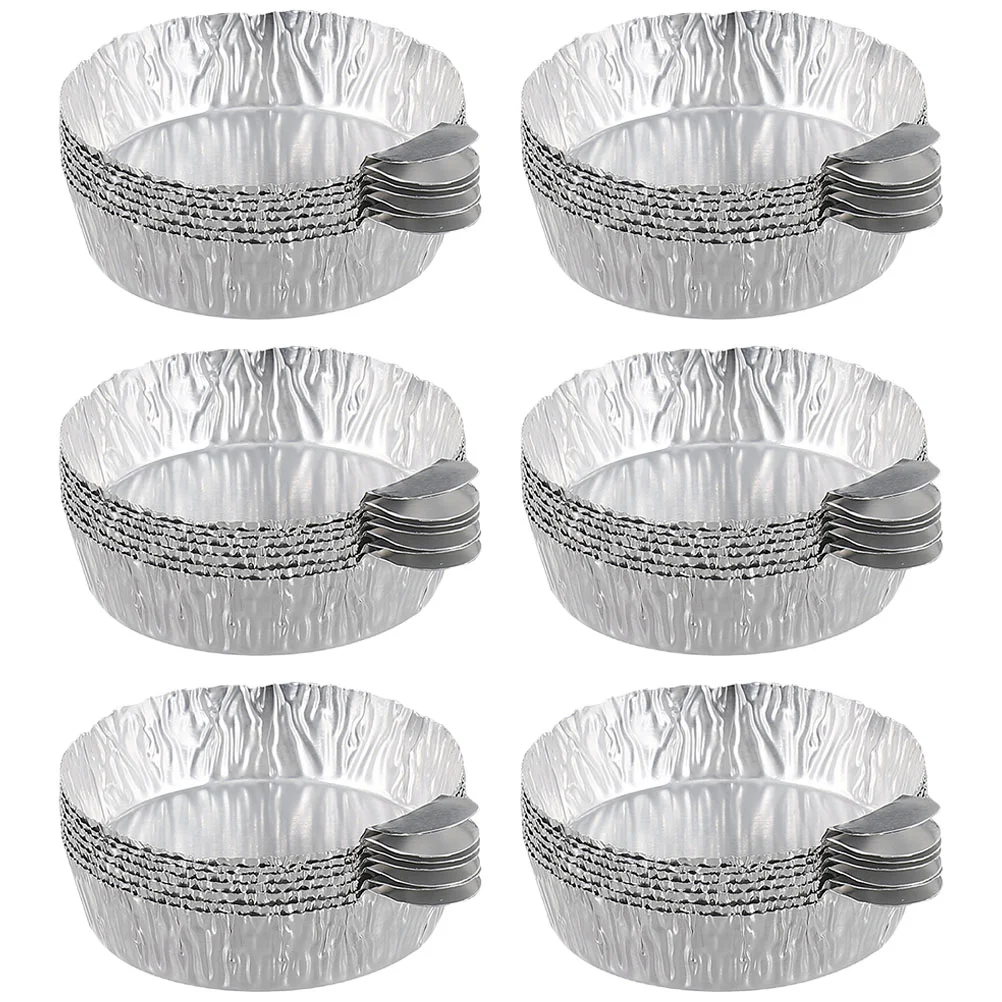 

50 Pcs Aluminum Foil Weighing Dish Disposable Pans Measuring Boats Liquid Sample Tray Lab Equipment Small Trays Labs Supplies