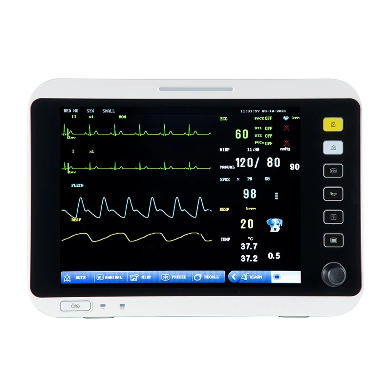 

7-day Trend Chart In Storage Pacemaker Detection Portable Veterinary Monitor manufactory cheap price