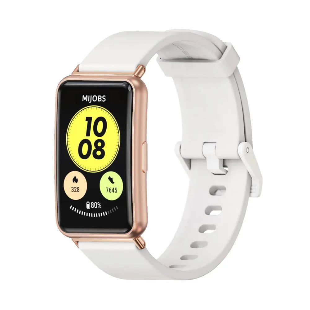 Силиконовый браслет для Huawei Watch Fit элегантный NFC