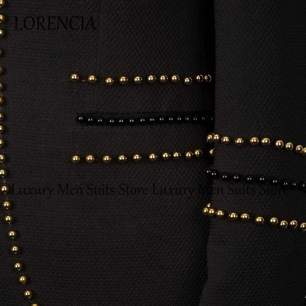 Роскошные мужские костюмы с жемчужинами и бусинами смокинги для жениха