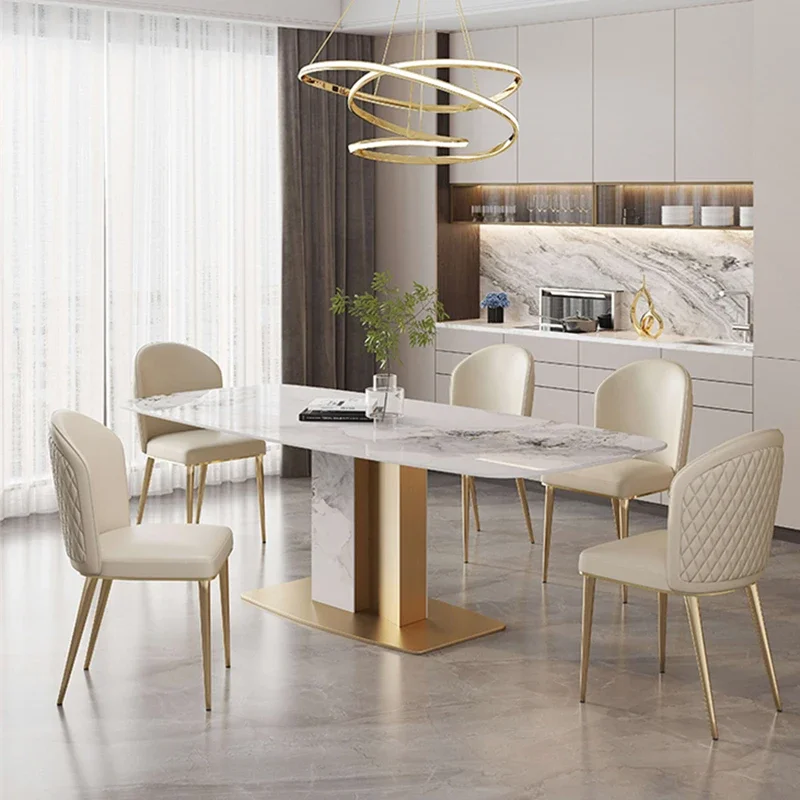 Обеденные столы роскошные центральные для гостиной стулья индивидуальная