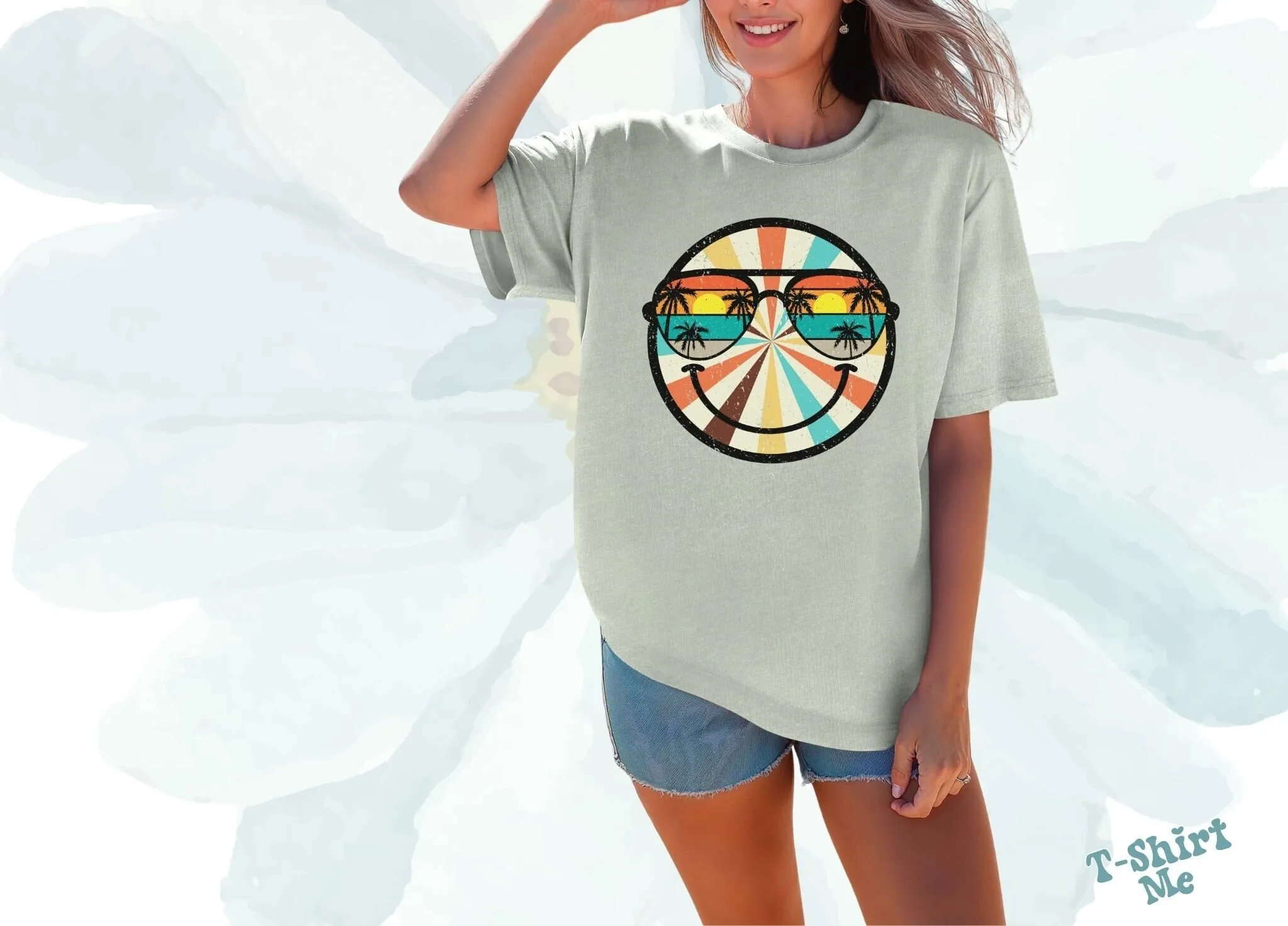 Футболка в стиле ретро Бохо для подарка на день рождения