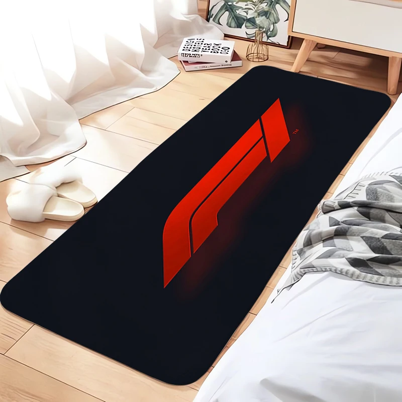 

F-Formula 1 Room Carpet for Bedroom Home Decoration Balcony Washable Non-slip Kitchen Rug Welcome Mat Doormat Entrance Door Rugs