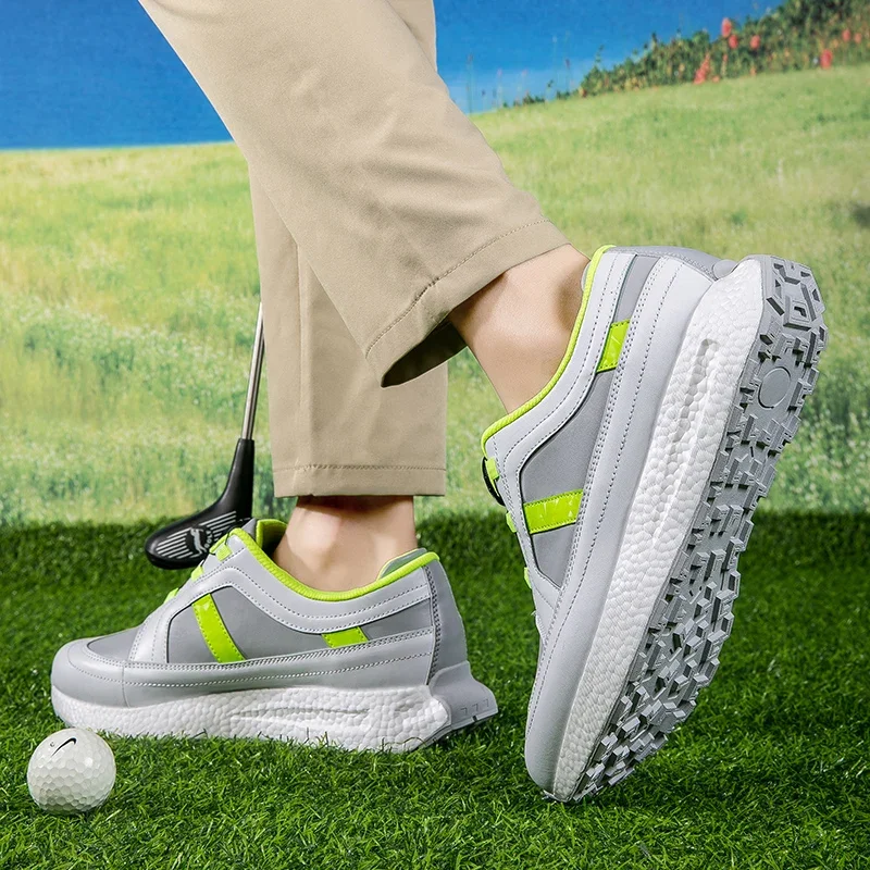 Унисекс YUYIN обувь для гольфа из микрофибры дышащий кожаный верх
