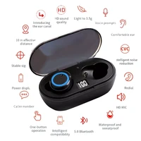 new y50pro tws bluetooth earphone 5 0 wireless headset waterproof deep bass earbuds sport earphones xiao mi true wireless stereo