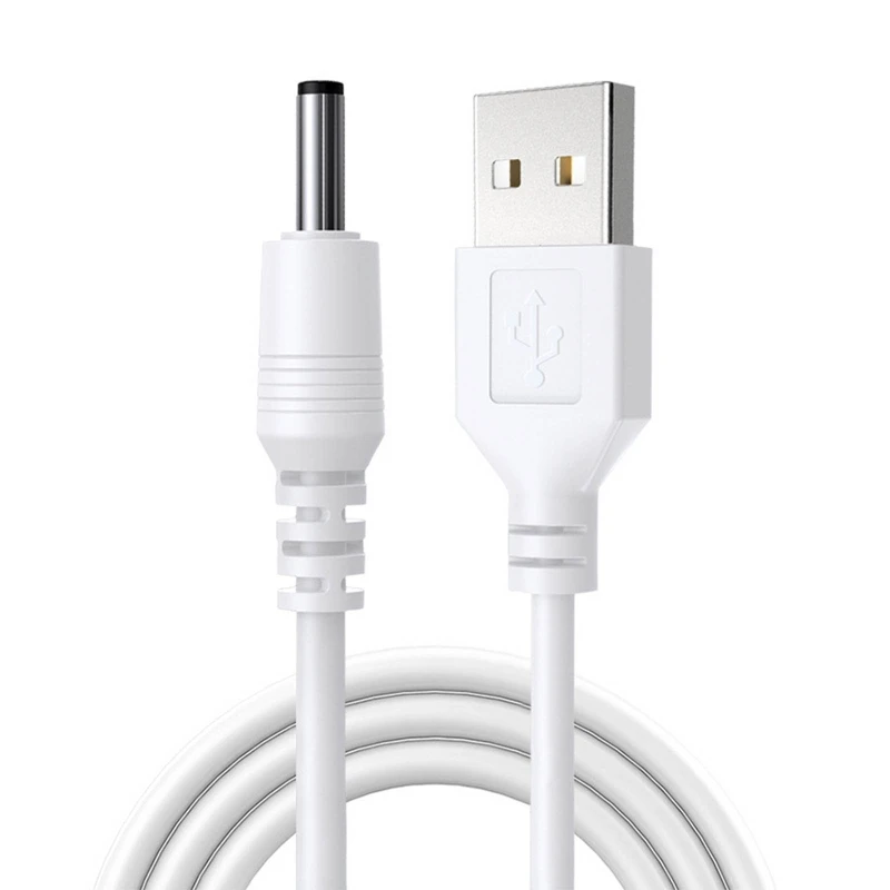 

USB to DC 3.5mm Plug Charging Cord Universal DC Power Cable for Desk Lamps, Small Fans, Power Banks Fast Conduction new