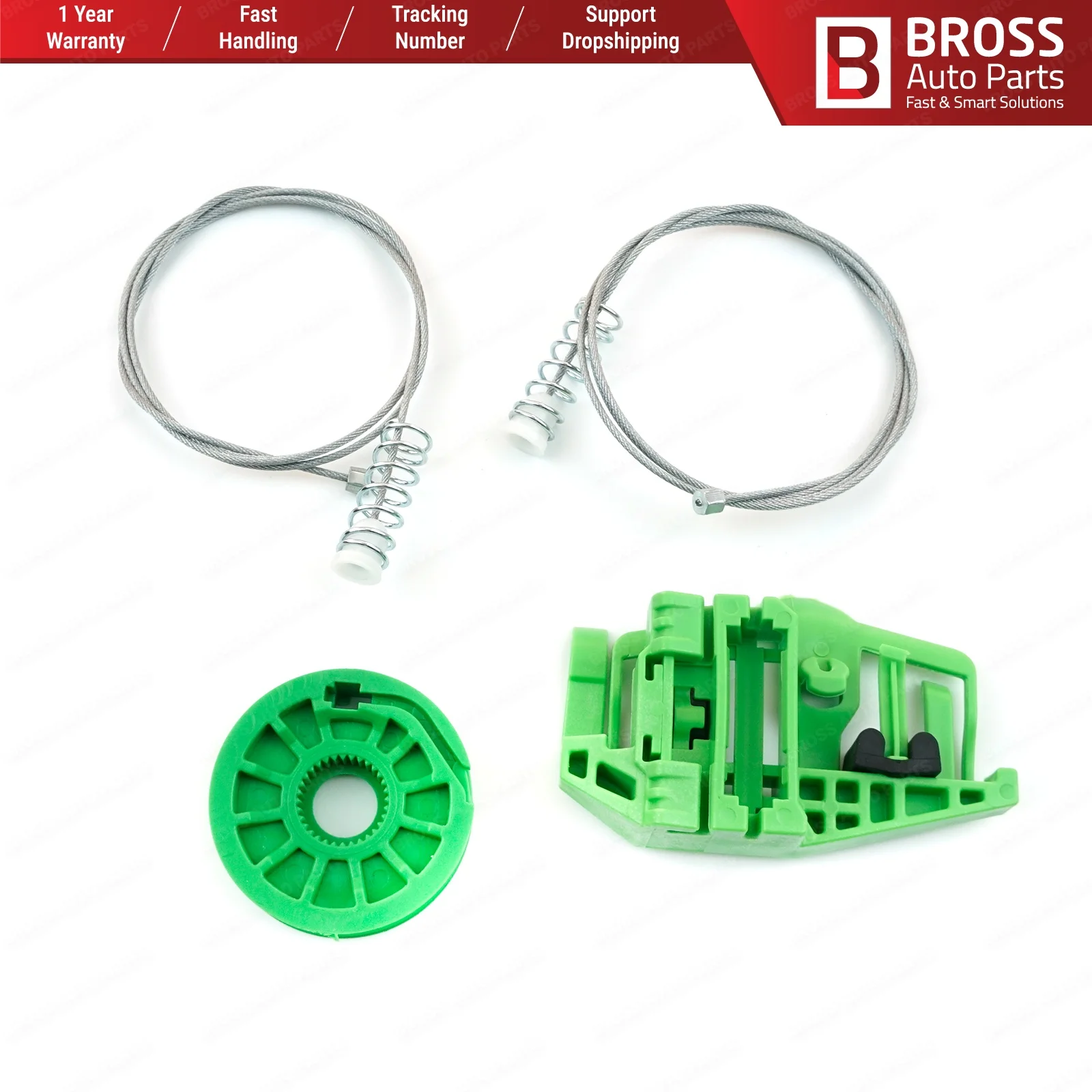 Автозапчасти Bross BWR661 регулятор электростеклоподъемника Ремонтный комплект