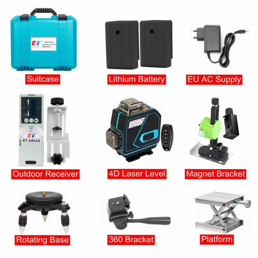 

Приемник лазерного уровня Kaitian 360