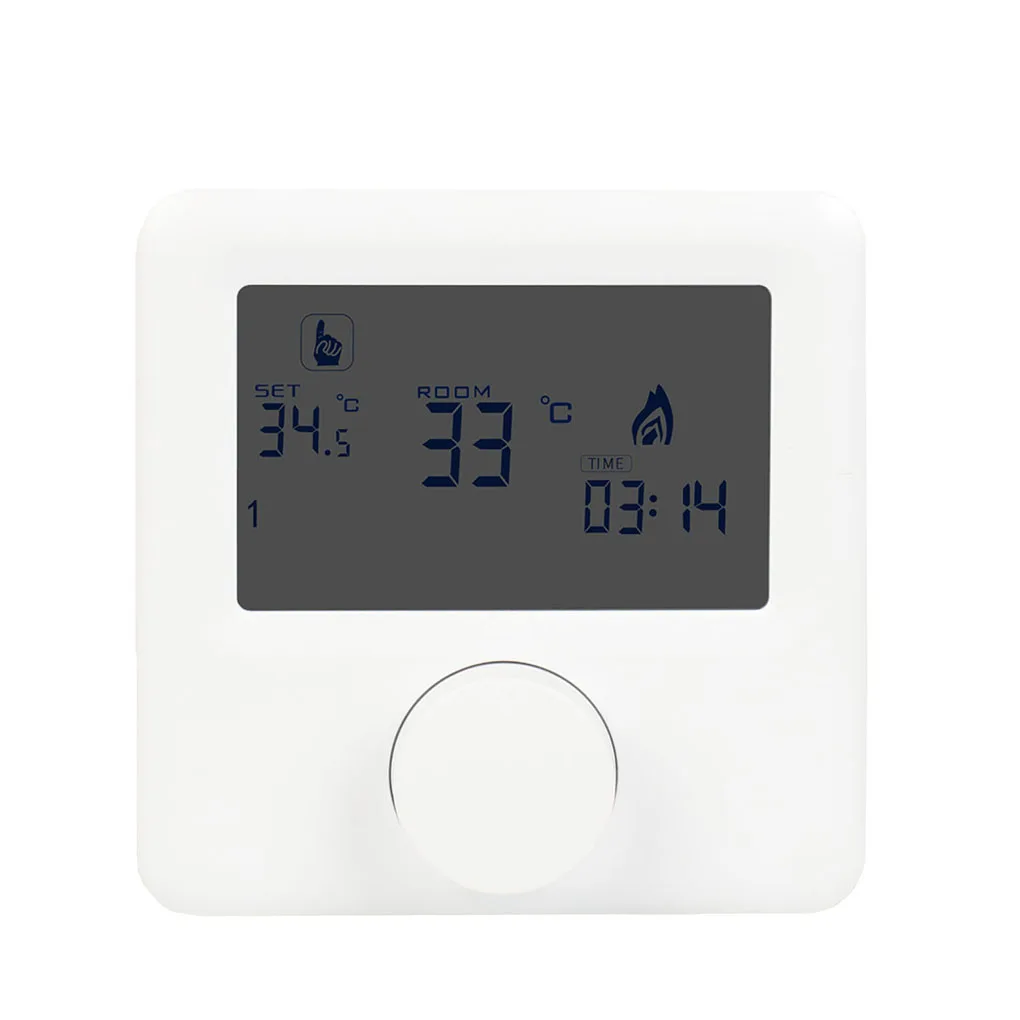 

LCD Display Wall-hung Gas Boiler Thermostat Weekly Programmable Room Heating Thermostat Digital Temperature Controller