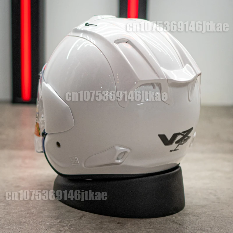 VZ-RAM Ярко-белый полушлем унисекс Мотоциклетный внедорожный шлем SZ-R VAS Шлем для